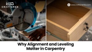 Professional carpentry work showing accurate alignment and leveling