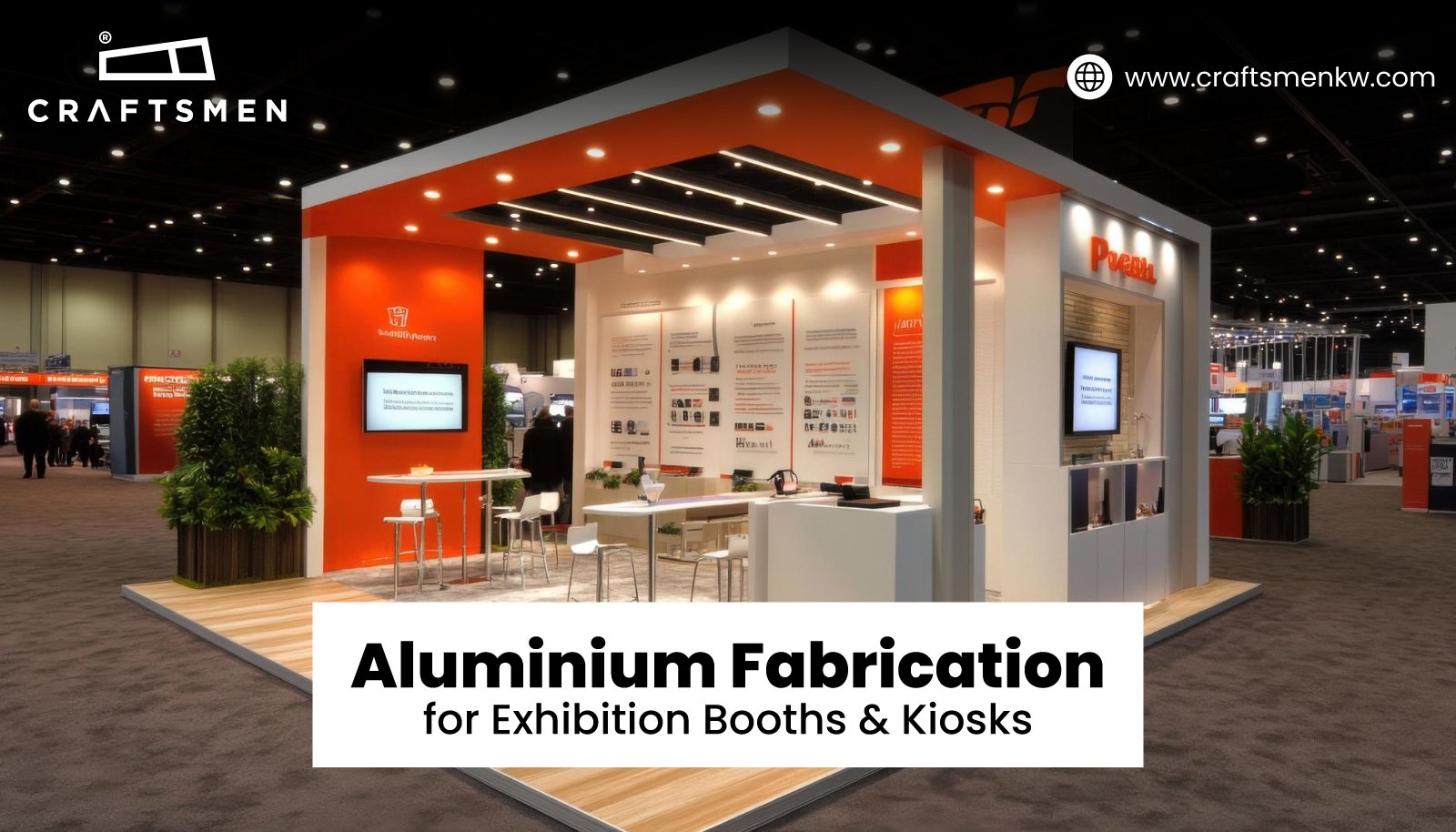 Aluminium Fabrication for Exhibition Booths & Kiosks