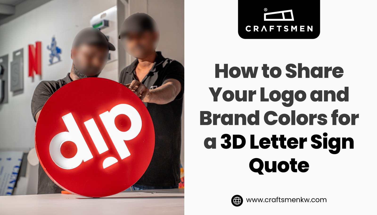 D Letter Sign Quote
